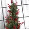 32 Pack Artificial Red Berry Stems 6.5 Inch Christmas Berry Picks with Holly Berries for Xmas Winter Holiday